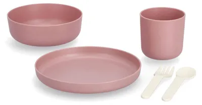 Produktbild von ZELLER Kinder-Essgeschirr 5tlg. rosa