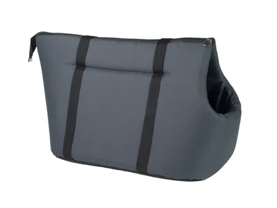 Image de Sac de transport pour chiens BASIK gris taille S, L Taille : S - 35x21x24 cm