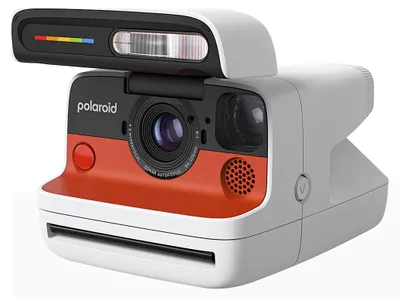 Produktbild von Polaroid Flip 79 x 79 mm Schwarz, Orange, Weiß
