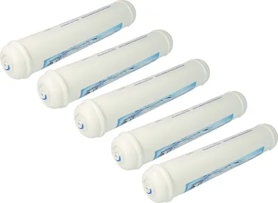 Produktbild von vhbw 5x Wasserfilter Filterkartusche Filter kompatibel mit LG GW-P227HSNV, GW-P227HNNV, GW-P227HSQV, GW-P227HSQA, GW-P227NAQV, GW-P227HTQA Kühlschrank