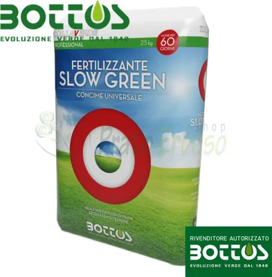 Obrázok produktu pre Bottos Slow Green 22-5-10 + 2 MgO - 25 kg trávnikového hnojiva