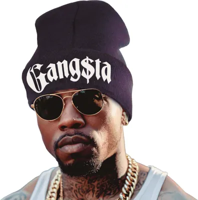 Immagine prodotto di cappello da cultura anni '90 in stile gangster, accessorio per costumi di carnevale dal look vintage, colore: nero / bianco