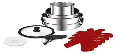 Obrázok produktu pre Lagostina 0121316001, Nerezová oceľ, Hliník, Nerezová oceľ, Titán, Čierna, Sklo, Thermosignal