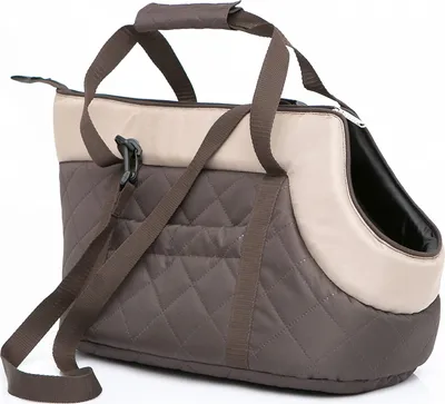 Produktbild von Hobbydog R3TORBBS14 Taška pro psy a kočky Brown/Beige, R3 30 x 50 x 32 cm