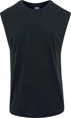 Produktbild von Urban Classics T-Shirt Herren Open Edge Sleeveless Tee schwarz L