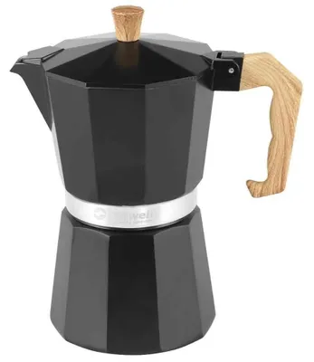 Obrázok produktu pre Outwell 651341, Prekvapkávací kávovar, 0,3 L, Čierna, Hliník, 6 šálok, Silikón