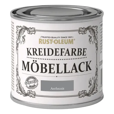 Produktbild von Rust-Oleum Kreidefarbe Möbellack 125 ml anthrazit