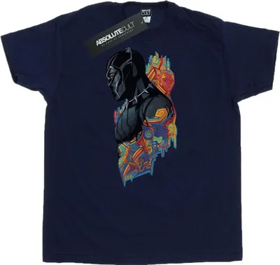 Produktbild von Marvel - T-Shirt für Herren BI15739 (L) (Marineblau)