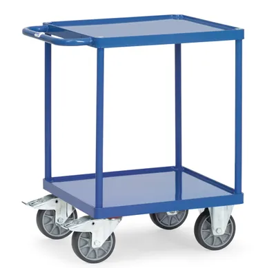 Obrázek produktu pro fetra Tischwagen Stahl pulverbeschichtet Traglast max. 500 kg Brillantblau RAL