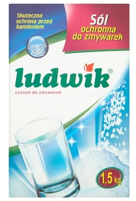 Obrázok produktu pre Ludwik, Sól ochronna do zmywarek, 1,5 kg