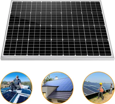 Produktbild von 300W Wohnmobil Set Solarpanel Solarmodul 2X150W 12V Monokristallin Mit Montage PV Halterung für RV Camping Haus