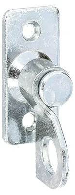 Zdjęcie produktu dla Alberts 842963 Zatrzask na płytę, ocynkowany galwanicznie, z grubowarstwową powłoką pasywacyjną, 45 x 20 mm, zestaw 20 sztuk