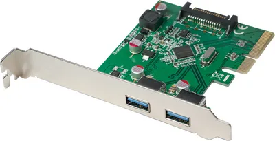Zdjęcie produktu dla LogiLink PC0080, PCIe, USB 3.2 Gen 1 (3.1 Gen 1), 10 Gbit/s, 120 mm, 73 mm, 20 mm