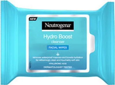 Zdjęcie produktu dla Neutrogena, Hydro Boost, Chusteczki czyszczące, 25 sztuk (PRODUKT Z NIEMIEC)