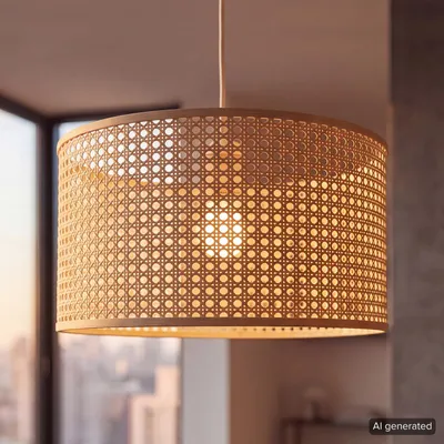 Produktbild von home24 Pendelleuchte - Papier / Eisen - 1-flammig