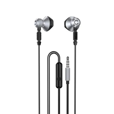 Obrázek produktu pro Sluchátka Dudao X2C, 3,5mm minijack, kovová, šedá