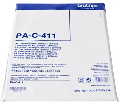 Obrázok produktu pre Brother PAC411, A4, Japonsko, 220 mm, 9 mm, 302 mm, 367 g