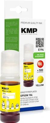 Immagine prodotto di KMP Tinte EcoTank T00P4  8000 S. yellow remanufactured