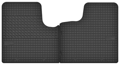 Zdjęcie produktu dla Dywaniki gumowe przednie do Renault Trafic III 2015- – 2 szt., czarne, dopasowane – Wielganizator SolidTread