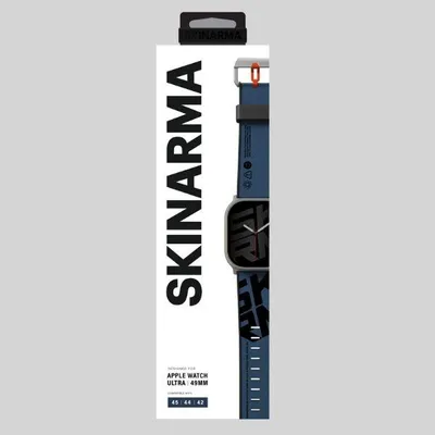 Image de Skinarma Spunk Apple Watch Ultra Strap Bleu/Bleu