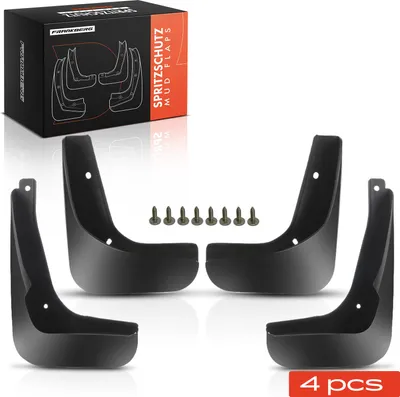 Image de Frankberg 4x Protections anti-projections avant et arrière pour VW Polo 6R 6C 2011-2015