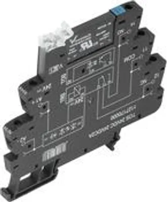 Produktbild von Weidmüller TOS 5VDC 24VDC2A, Schwarz, 6,4 x 87,8 x 89,6 mm, 32,4 g