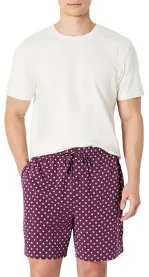 Immagine prodotto di A. Pigiamino da uomo Essentials, realizzato in cotone e modal, con t-shirt a maniche corte e logo stampato
