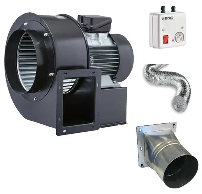 Obrázok produktu pre Turboventilátor – Radiálny ventilátor – Radiálny ventilátor – Odťahový ventilátor – Priemyselný ventilátor