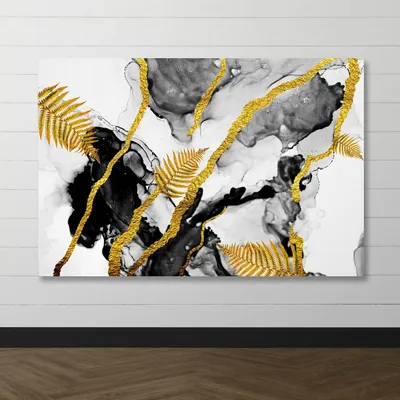 Immagine prodotto di Wallity, DEV6710, Quadro decorativo su tela, Multicolore, 100% TELA, 100 x 140 x 3 - 4 cm