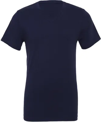 Produktbild von Canvas Uni Jersey Short Sleeve V-Neck Tee