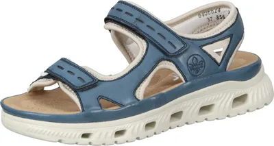 Produktbild von Rieker Damen Trekkingsandale blau, Damen:39 EU