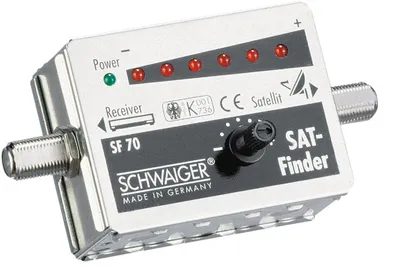 Produktbild von Schwaiger SF70 531, Silber, 93 mm, 30 mm, 49 mm
