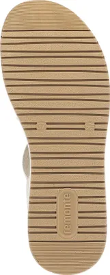 Produktbild von Remonte Damen schillernd elegante Sandale mit leichter Sohle und Gummizug D1J50, Größe:37 EU, Farbe:Gold