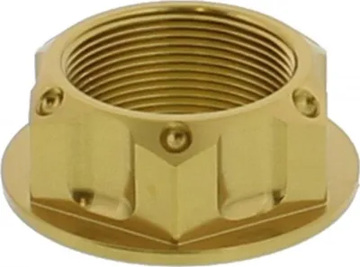 Image de Mutter Lenkkopf JMP Bolt M24x1,00mm Aluminium gold für Honda CBF FA F / A N S ABS 125 / 250 / 300 / 350 / 360 / 400 / 450 / 500 / 550 / 600 / 650 / 700