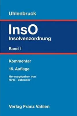 Image de Insolvenzordnung  Band 1