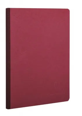 Produktbild von Clairefontaine Notizbuch AGE BAG DIN A5 blanko rot blanko 96 Blatt