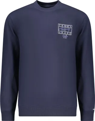 Immagine prodotto di Felpa da uomo sostenibile blu - Foderata, maniche lunghe, dettagli con logo