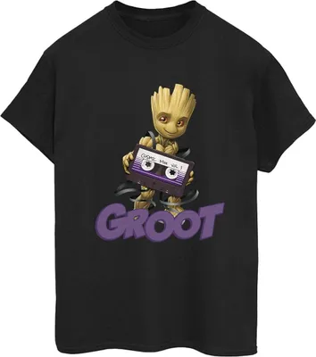 Produktbild von Guardians Of The Galaxy - T-Shirt für Damen BI25460 (M) (Schwarz)
