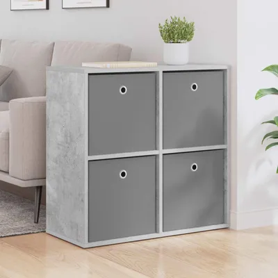 Produktbild von vidaXL Sideboard mit Schubladen Beton Grau 68,5 x 32 x 67 cm
