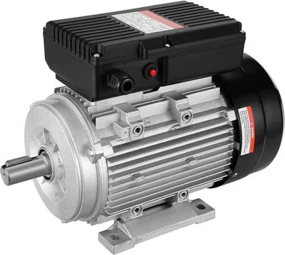 Produktbild von 2,2 kW Elektromotor mit 2800 Umdrehungen pro Minute – 220-240 V Wechselstrom – 13,8 A – 90 L – B3 Gehäuse – Einfache Luftkompressor-Motor – 24 mm Schnittstelle