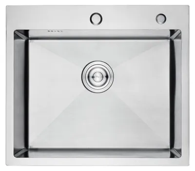 Produktbild von Spüle Edelstahlspüle Spültisch - 55 x 45 cm - Mit Ablaufsieb - Für die Küche