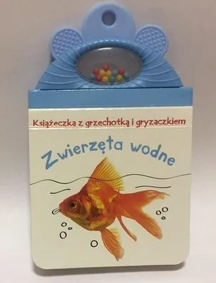 Obrázok produktu pre Vodné zvieratká s hrkálkou a hryzátkom - (Buch auf Polnisch)