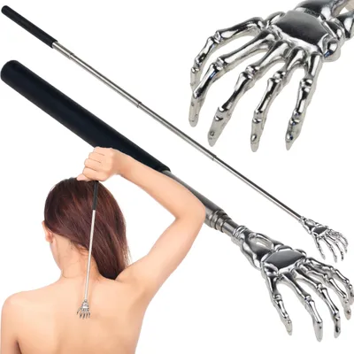 Produktbild von Rückenkratzer Pfote Teleskopisch Metall Klappbar Massagegerät Lang