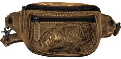 Produktbild von Jack's Inn 54 Gürteltasche Mudslide Dunkelbraun Leder Vintage 25x14x11cm
