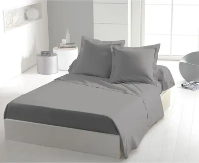 Produktbild von Mikrofaser-Spannbettlaken 82 g – 240 x 300 cm – Hellgrau