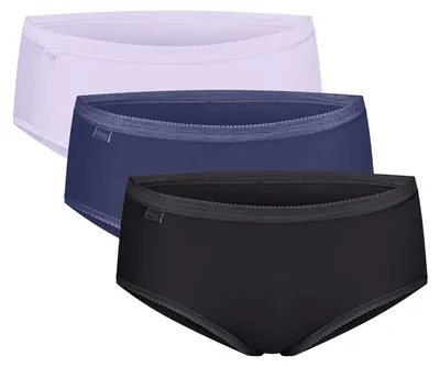 Produktbild von sloggi Damen Midislip Originals Basic H 3-Pack multiplecolours19 - Größe 38