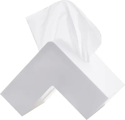 Zdjęcie produktu dla Plastikowy pojemnik na chusteczki w stylu skandynawskim Osobowość Prostota Pudełko do przechowywania chusteczek do restauracji Salon Pulpit Biały