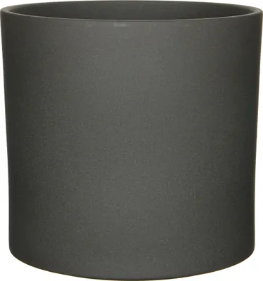 Produktbild von Mica Decorations Era Blumentopf - H31 x Ø32,5 cm - Rau - Dunkelgrau