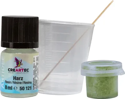 Produktbild von Harz-Abtönfarbe metallisch Scarabaegrün