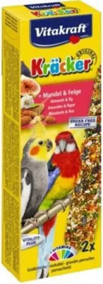 Productafbeelding van amandel/vijg-kracker valkparkiet 2in1 Gebr. de Boon Vitakraft